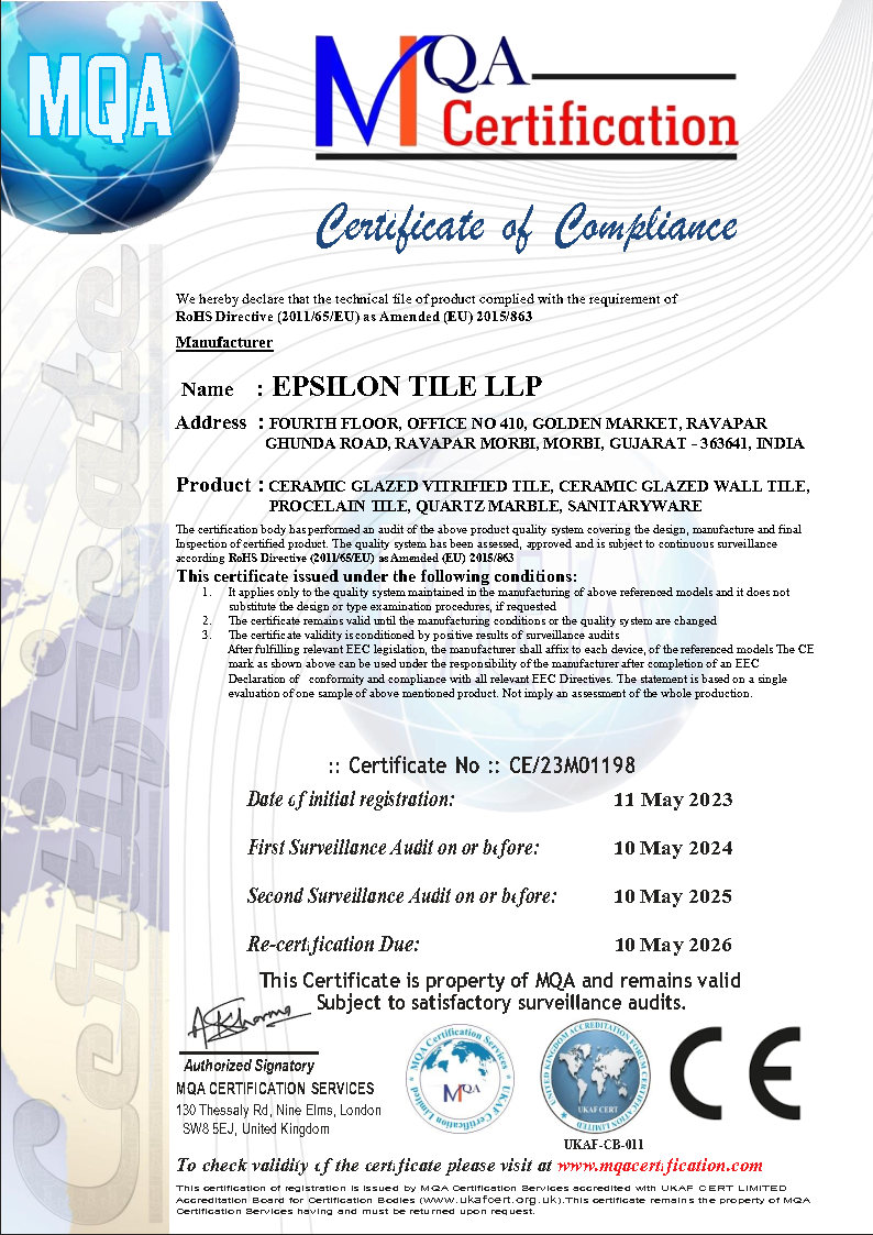 MQA CERTIFICATE