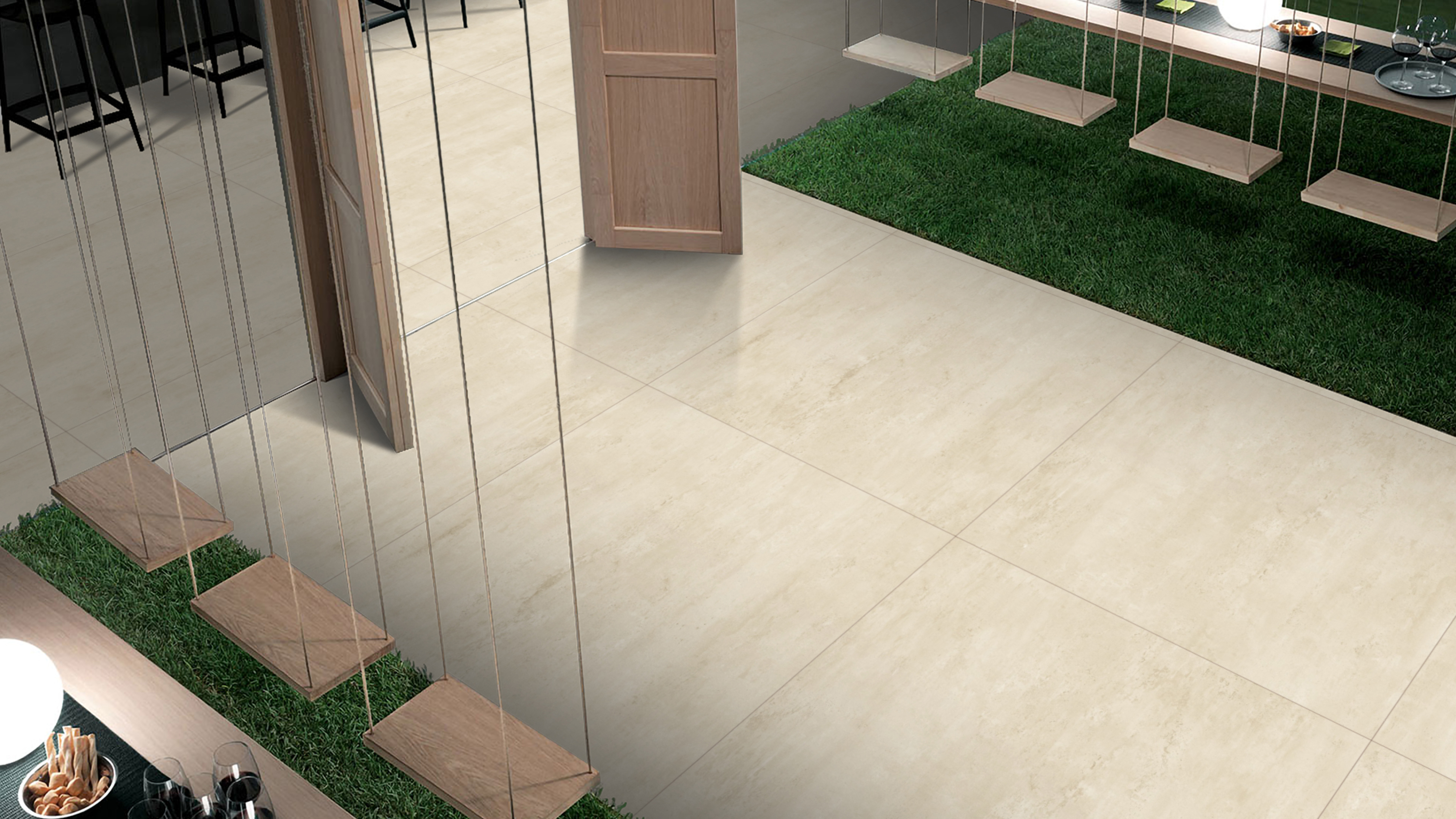 CHEVRONE BEIGE
