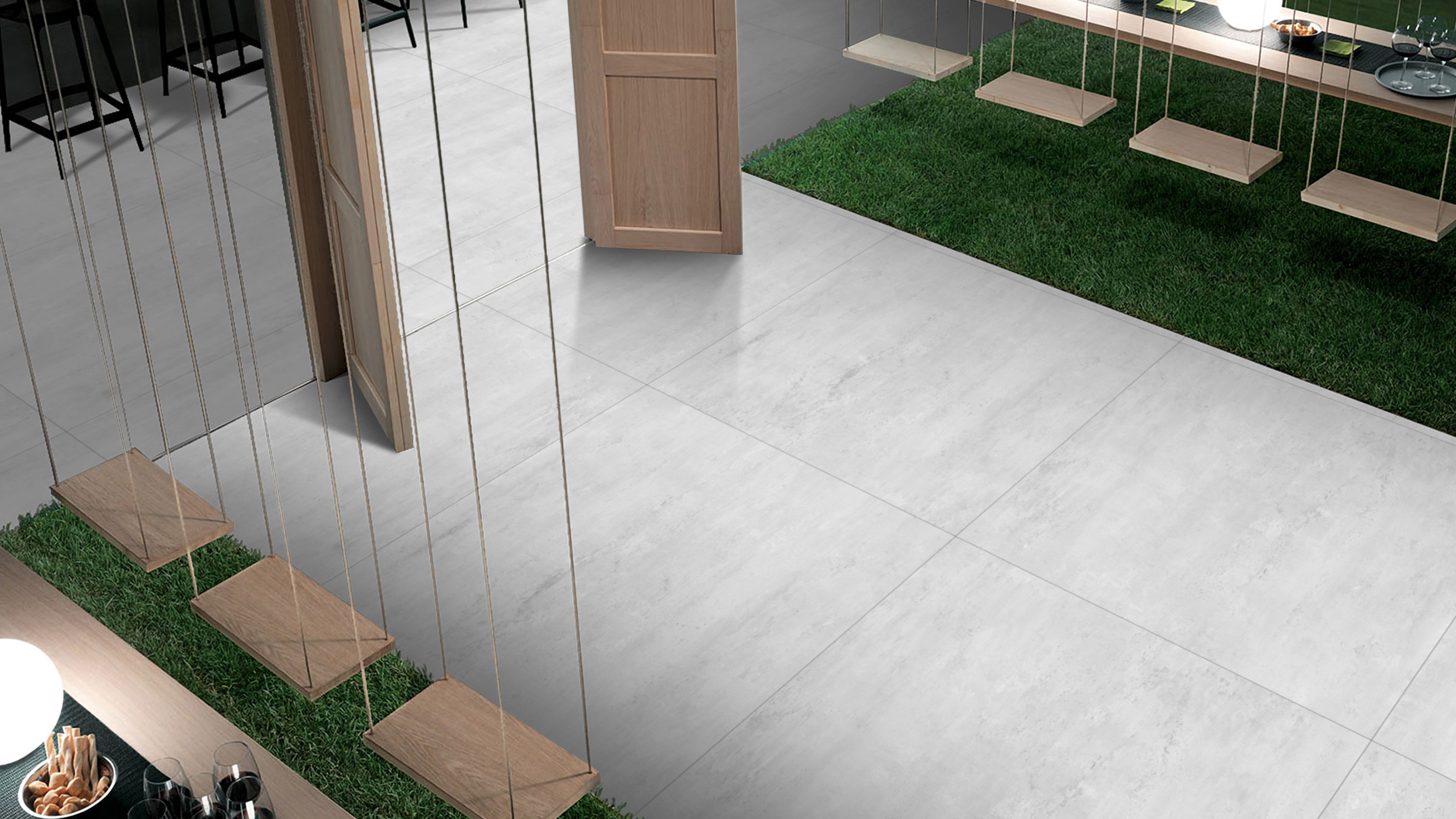 CHEVRONE GREY