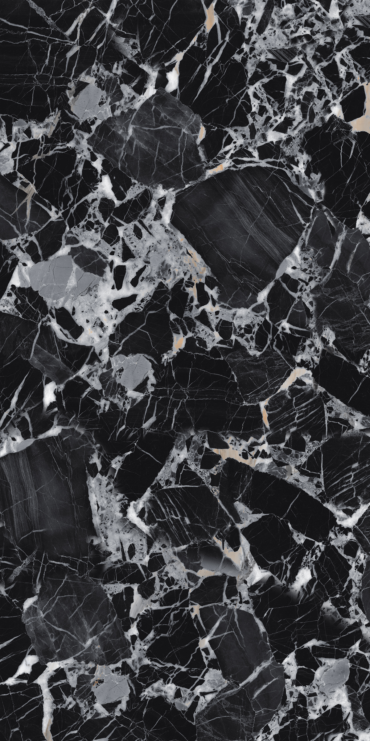 BRECCIATED BLACK
