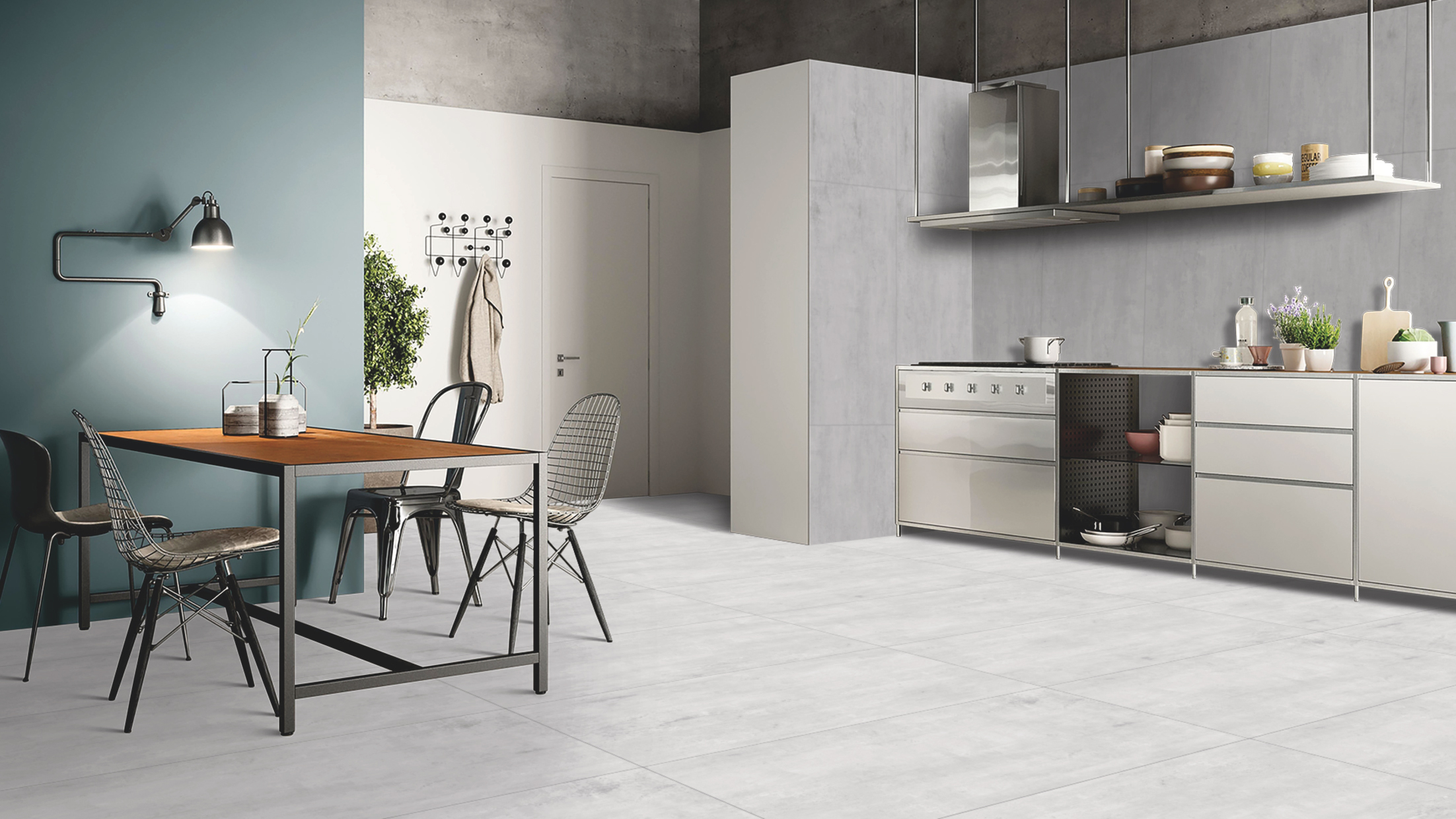 CHEVRONE GREY